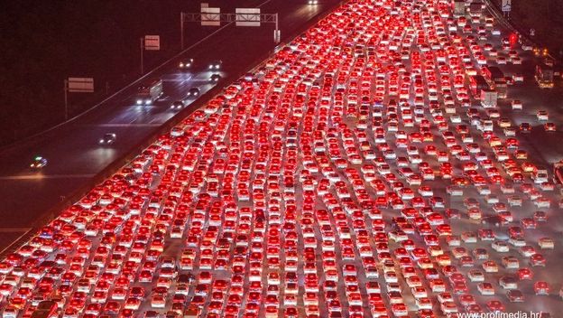 Gužva na kineskoj autocesti - 2