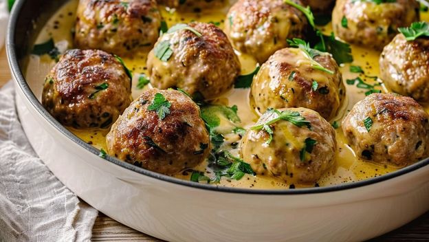 Okruglice u umaku od senfa