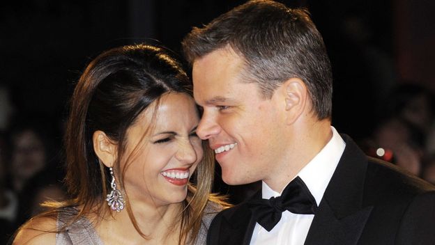 Luciana Barroso i Matt Damon