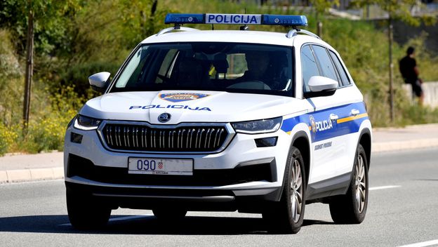 Policija na Krku, ilustracija