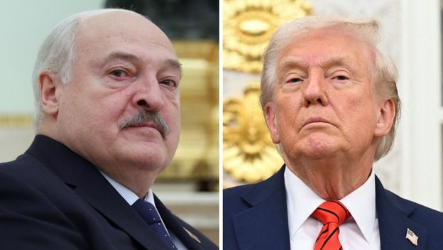 Aleksandar Lukašenko i Donald Trump