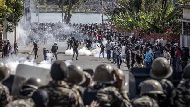 Prosvjed na Madagaskaru