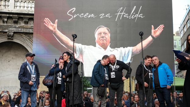 Oproštaj od Halida Bešlića u Sarajevu - 1