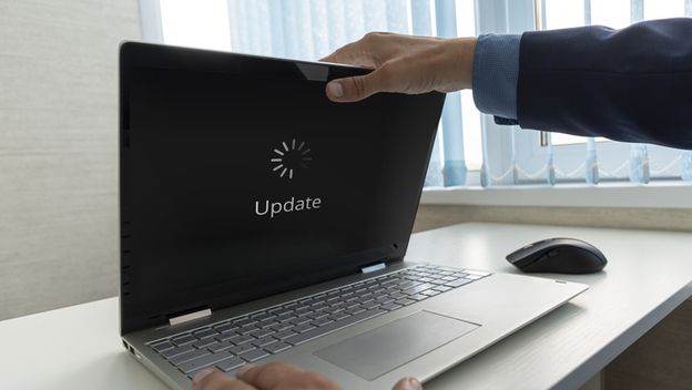 Nadogradnja operativnog sustava, ilustracija