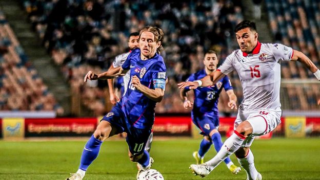 Luka Modrić protiv Tunisa