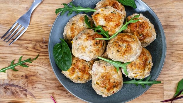 Pileće mesne okruglice iz pećnice