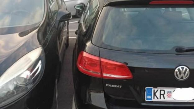 Nepropisno parkirano vozilo u Zlataru