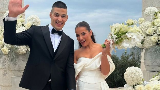 Barbara Matić i suprug