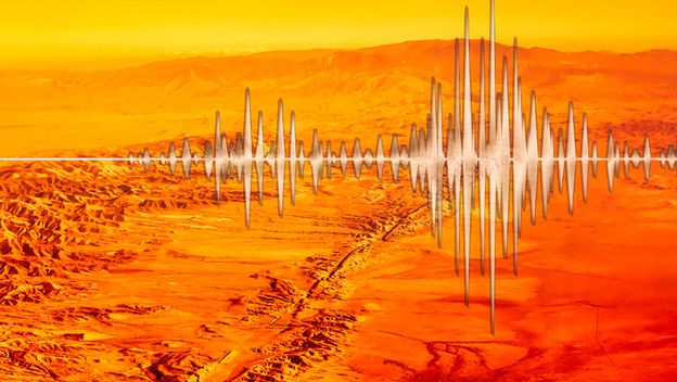 Mega potres, ilustracija