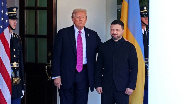 Donald Trump i Volodimir Zelenski