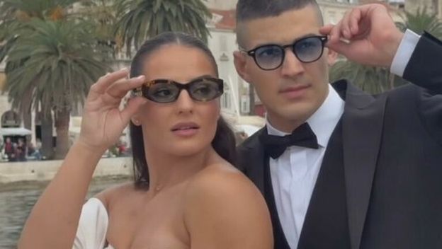 Barbara Matić i suprug