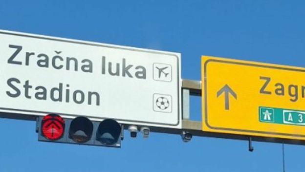 Pokvareni semafor kod Velike Gorice