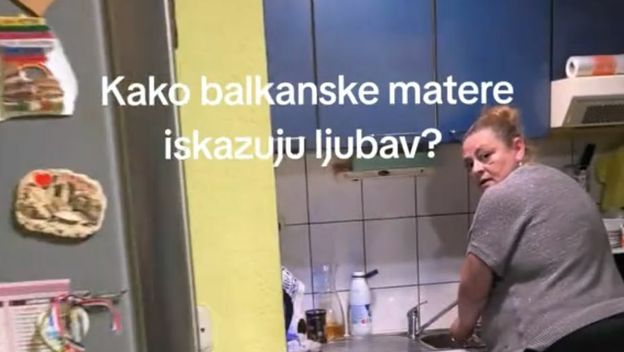 Iznenađena mama