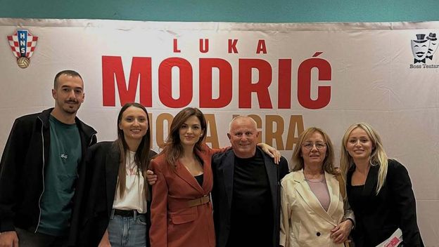 Obitelj Modrić na predstavi ''Luka Modrić: Moja igra'' - 2