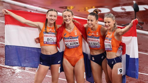 Lieke Klaver s nizozemskom štafetom