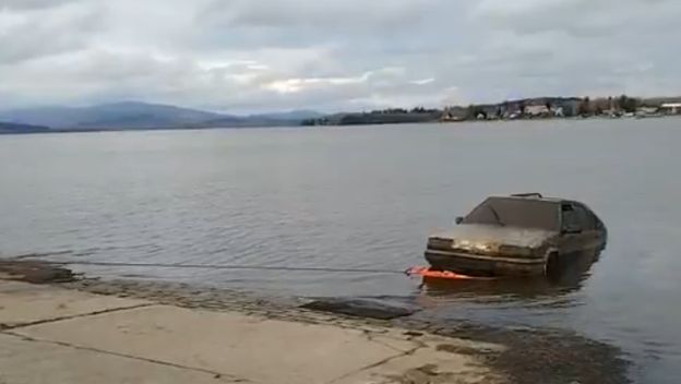 Automobil pronađen kod brane