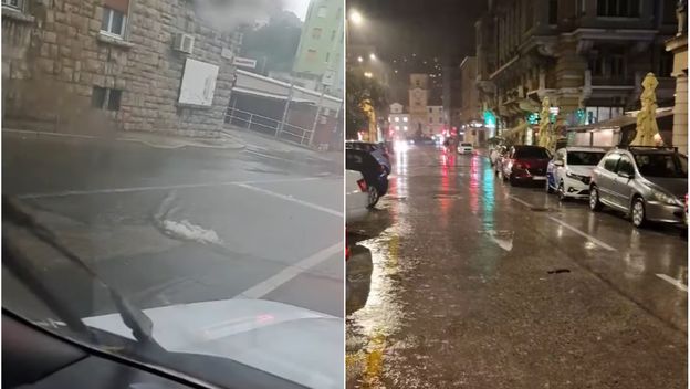 Obilna kiša u Rijeci