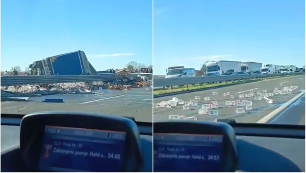 Prometna nesreća na zagrebačkoj obilaznici