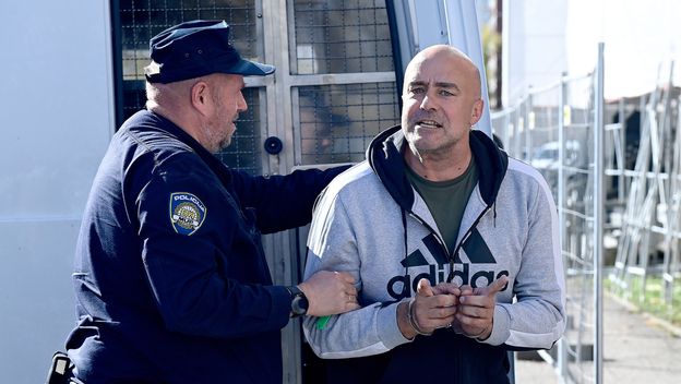 Privođenje Leona Lučića na Županijski sud