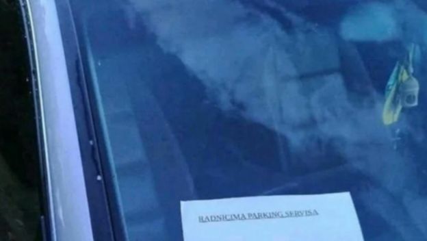 Bizarno upozorenje radnicima parkinga u Srbiji