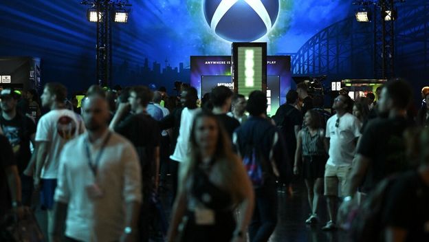 Štand Xboxa na Gamescomu, ilustracija