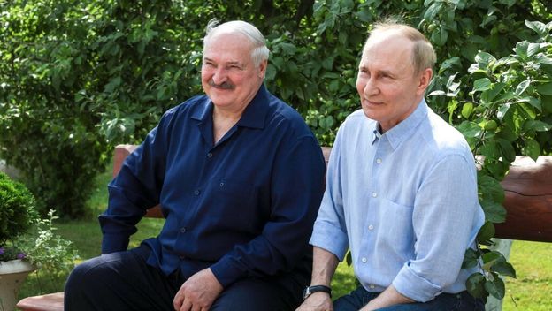 Lukašenko i Putin u posjetu samostanu Valaam