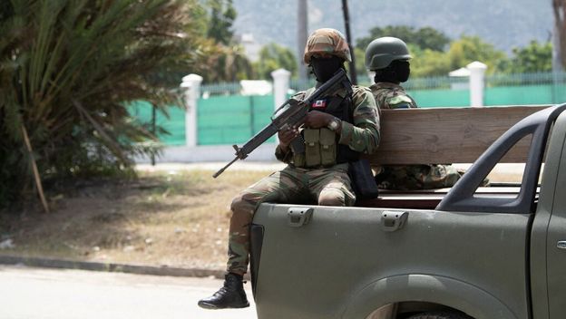 Vojna policija na Haitiju