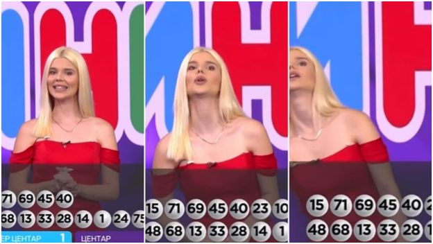 Voditeljica Bing srušila se tijekom prijenosa uživo