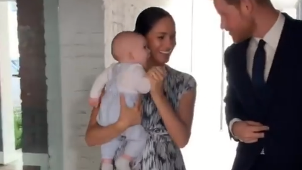 Meghan Markle, princ Harry i Archie (Foto: Instagram)