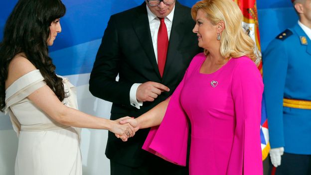 Aleksandar i Tamara Vučić,Kolinda Grabar-Kitarović