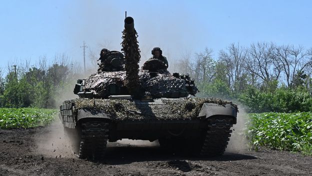 Ukrajinski tenk u regiji Harkiv