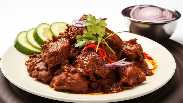 Indonezijski curry rendang od junetine