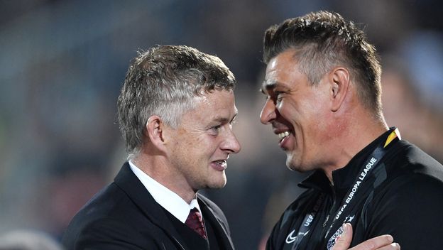 Ole Gunnar Solskjaer i Savo Milošević