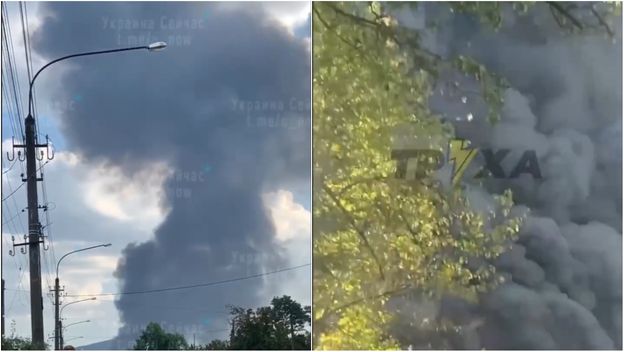 Eksplozija na zapadu Ukrajine