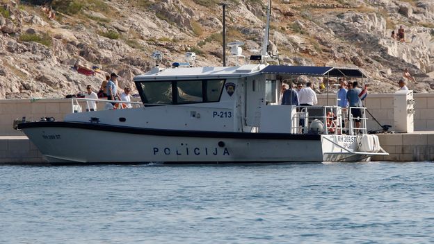 Andrej Plenković na policijskom brodu