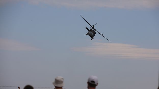 Helikopter Hrvatskog ratnog zrakoplovstva (HRZ) Black Hawk