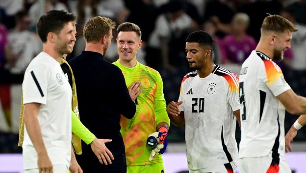 Julian Nagelsmann i Marc-Andre ter Stegen