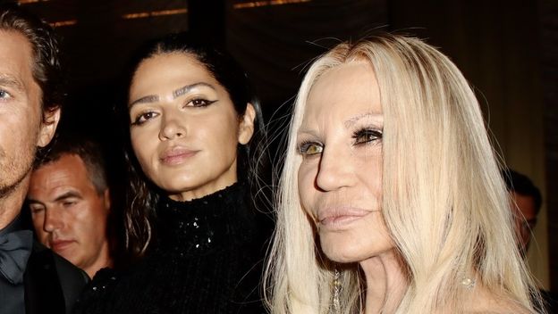 Matthew Mcconaughey, Camila Alves, Donatella Versace