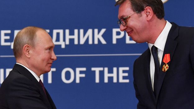 Vladimir Putin i Aleksandar Vučić