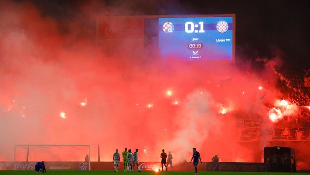 Bakljada Torcide na Maksimiru