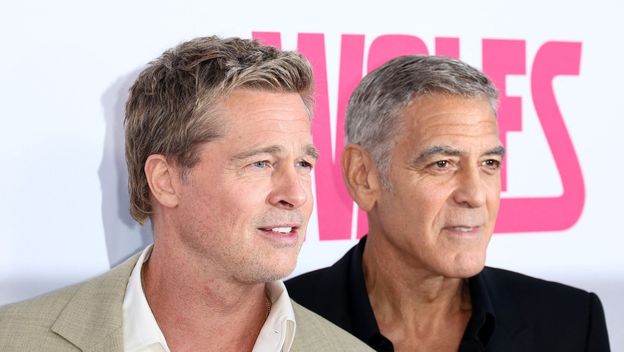 Brad Pitt i George Clooney na premijeri filma