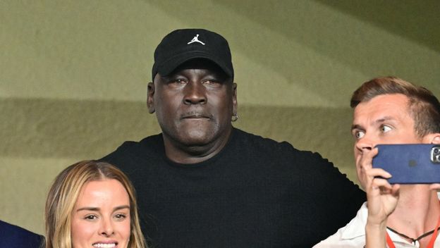 Michael Jordan na utakmici Monaca i Barcelone u Ligi prvaka