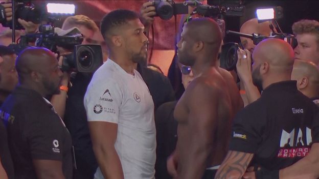 Anthony Joshua i Daniel Dubois