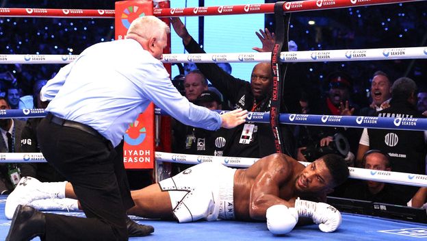 Anthony Joshua nokautiran