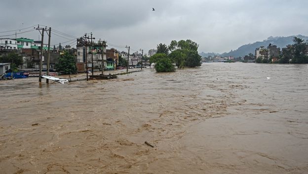 Poplave u Kathmanduu u Nepalu - 1