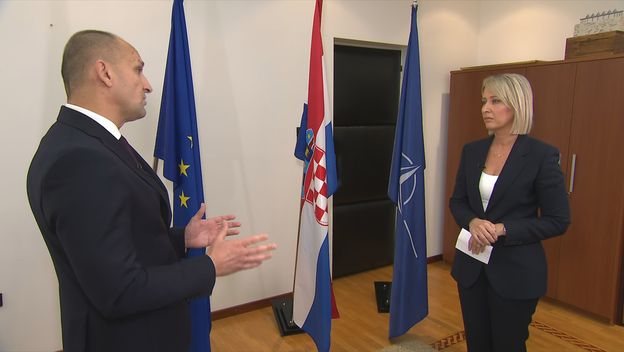 Ministar obrane Ivan Anušić i Sabina Tandara Knezović