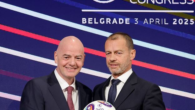 Gianni Infantino i Aleksander Čeferin