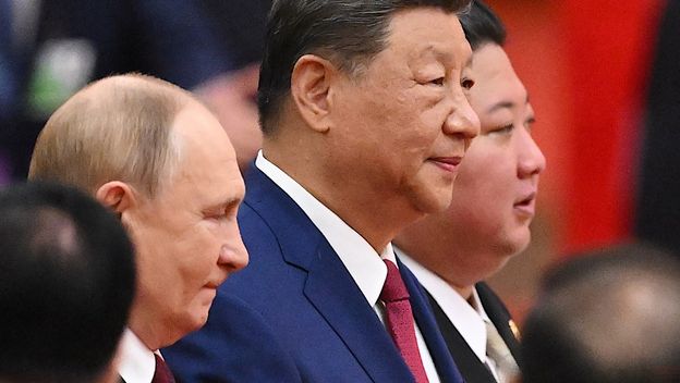 Vladimir Putin, Xi Jinping i Kim Jong Un