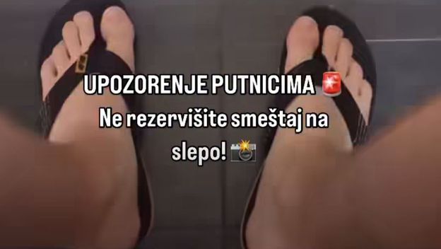 Upozorenje turistima