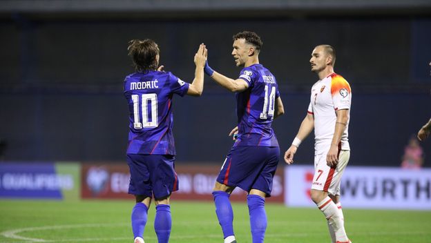 Luka Modrić i Ivan Perišić